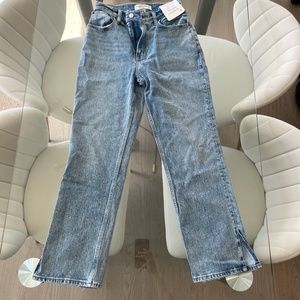 NWT Abercrombie "The '90's Straight"  Curve Love Jeans